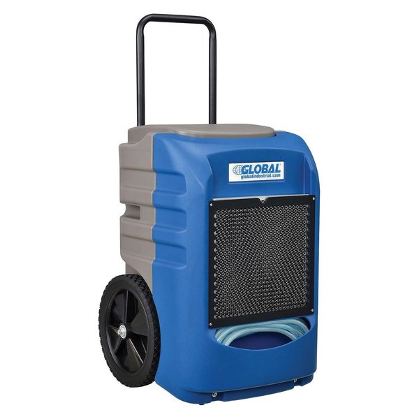 Global Industrial Commercial Grade Refrigeration Dehumidifier, 145 Pints Day Dehumidification with Water Pump 653660